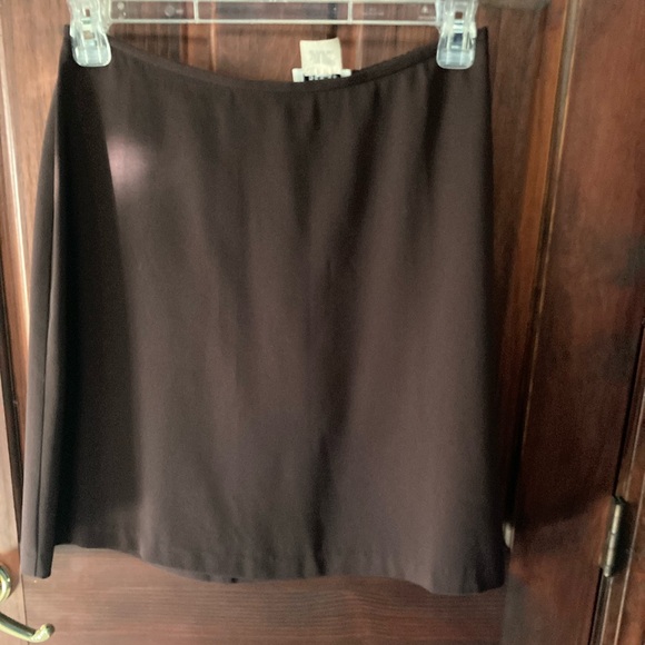 Size 14 Studio One Brown Skirt Y2K - Picture 3 of 5